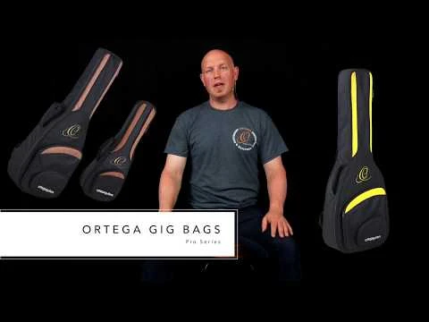 Ortega OUGB-SO Gigbag For Ukulele Black-Brown 4 Ortega OUGB-SO Gigbag For Ukulele Black-Brown - Image 4
