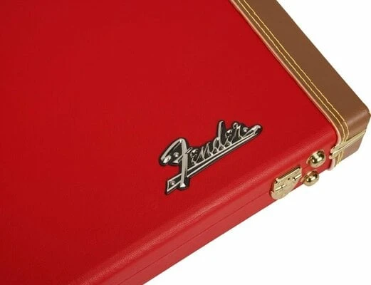 Fender Classic Series Wood Case Strat/Tele Fiesta Red Case for Electric Guitar Fender Classic Series Wood Case Strat/Tele Fiesta Red Case For Electric Guitar -Ibanez Shop thumb d gallery base 22edcda2