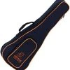 Ortega OUBSTD-TE Gigbag For Ukulele Black-Orange