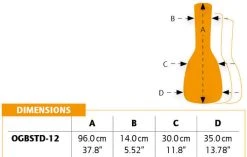 Ortega OGBSTD-12 Gigbag For Classical Guitar Black-Brown -Ibanez Shop thumb d gallery base 63946798