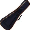 Ortega OUBSTD-PINE Gigbag For Ukulele Black-Orange