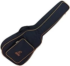 Ortega OGBSTD-12 Gigbag For Classical Guitar Black-Brown
