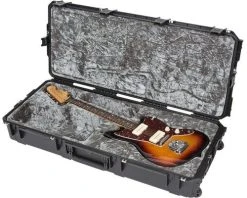 SKB Cases ISeries Jaguar/Jazzmaster Flight Case For Electric Guitar -Ibanez Shop thumb d gallery base 86f56cbe