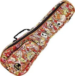 Ortega KUB-VP-CC Gigbag For Ukulele Voodoo Puppet