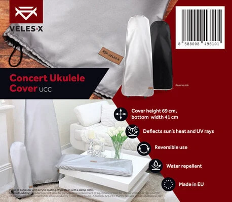 Veles-X Concert Gigbag for ukulele Black Veles-X Concert Gigbag For Ukulele Black -Ibanez Shop thumb d gallery base 8f21f175
