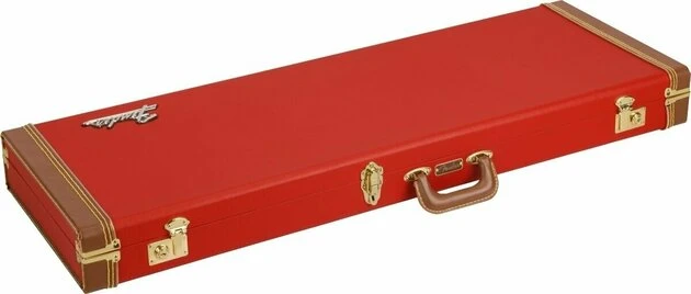 Fender Classic Series Wood Case Strat/Tele Fiesta Red Case for Electric Guitar Fender Classic Series Wood Case Strat/Tele Fiesta Red Case For Electric Guitar -Ibanez Shop thumb d gallery base 97b4414b