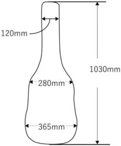 CNB EB380 Gigbag For Electric Guitar Black -Ibanez Shop thumb d gallery base e6670851