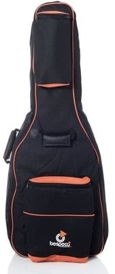 Bespeco BAG410AG Gigbag For Acoustic Guitar Black-Orange